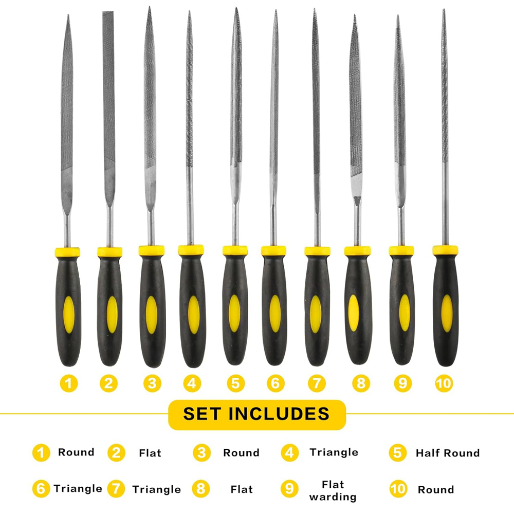 Mini Metal Needle File Set 5/1 - Woodworking Rasps And Files ulasan dan harga
